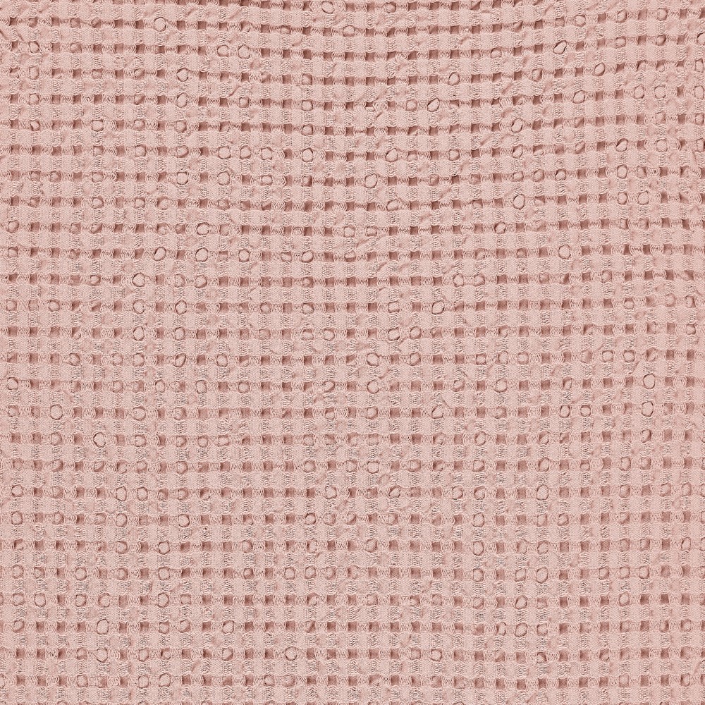 Pousada Waffle Bathroom Towels 518 by Designer Abyss & Habidecor in Primrose Pink